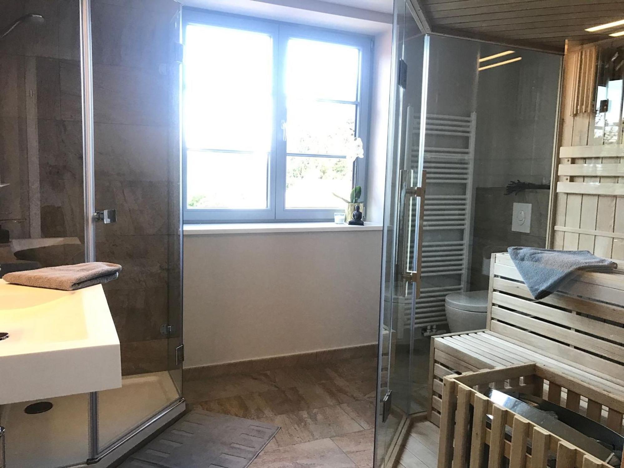 Ferienwohnung Mit Sauna พอทสดัม ภายนอก รูปภาพ